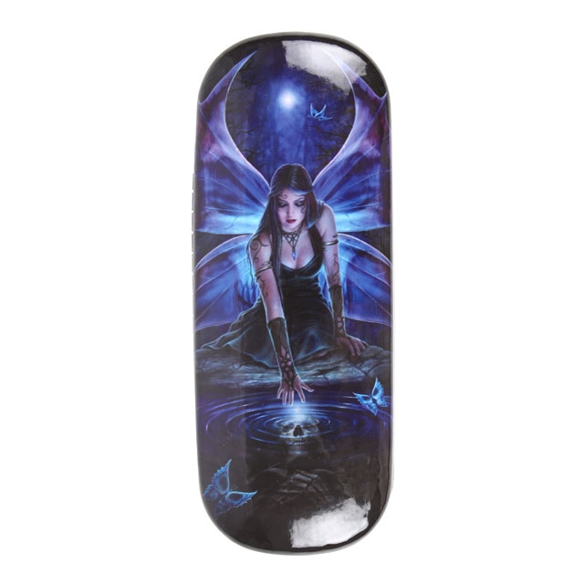 Immortal Flight Fairy Eye GLASS Case by Anne Stokes