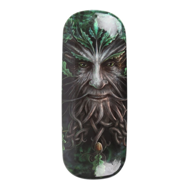 Oak King Eye GLASS Case by Anne Stokes