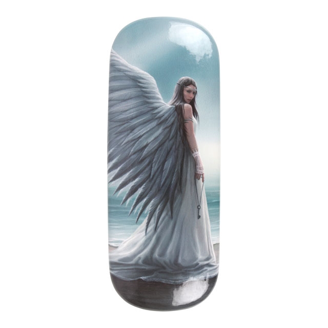 Spirit Guide Eye GLASS Case by Anne Stokes