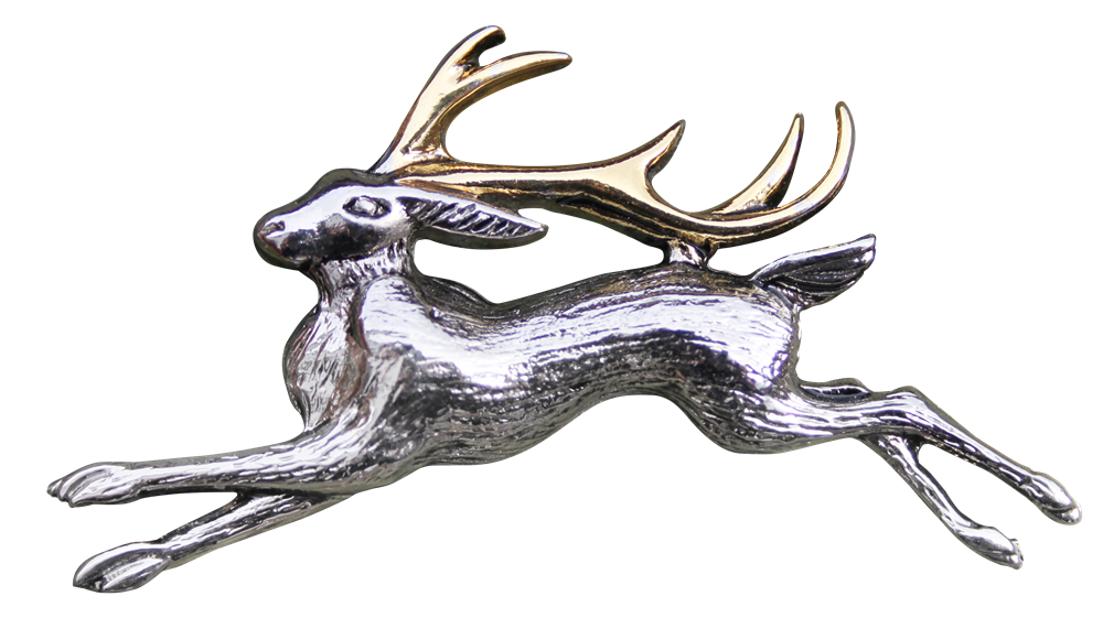 The Jackalope for Warrior's Strength Brooch by Briar