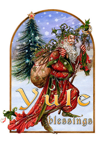 Briar Yule Herne Midwinter Card - 6 pack  YULE