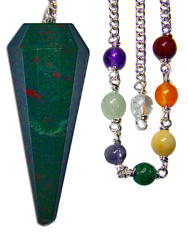 Blood Stone Chakra Pendulum