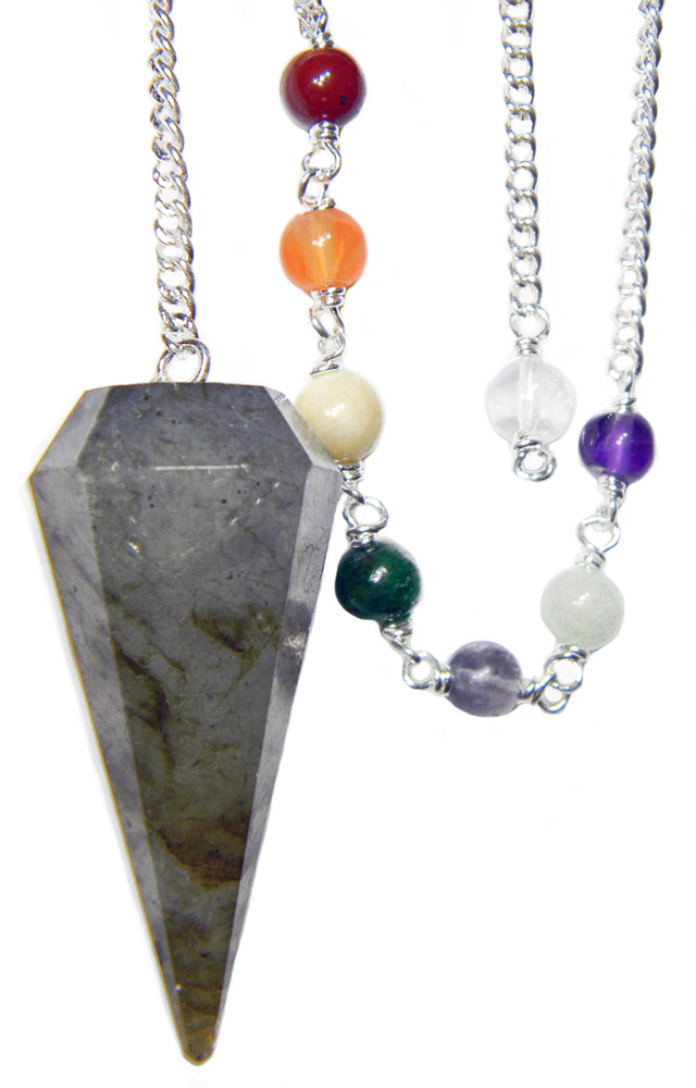 Labradorite Chakra Pendulum