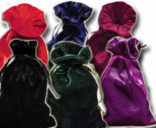 Assorted Velvet Pouches (12 pcs)