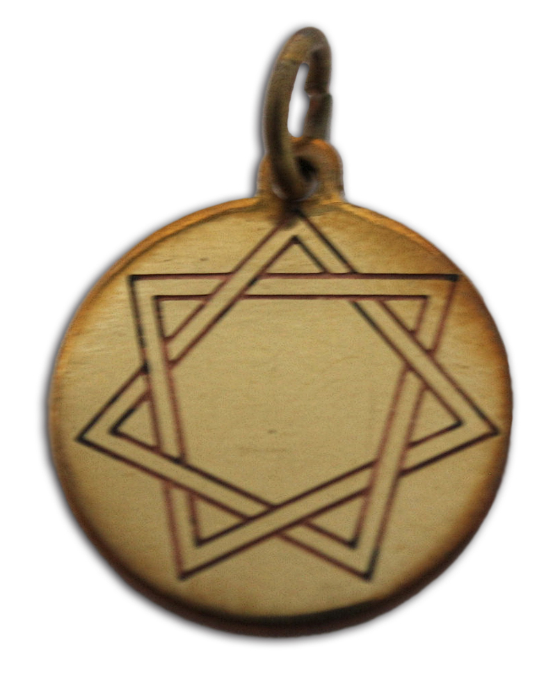 ''Heptagram, Mystic Star CHARM for Harmony in Love & Friendship''