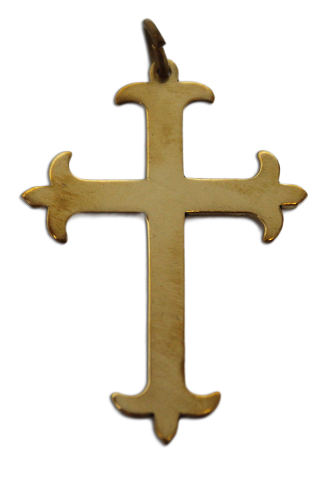 ''Celtic Cross CHARM for Health, Courage, & Protection''