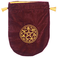 Burgundy Velvet Sigilum Tarot BAG